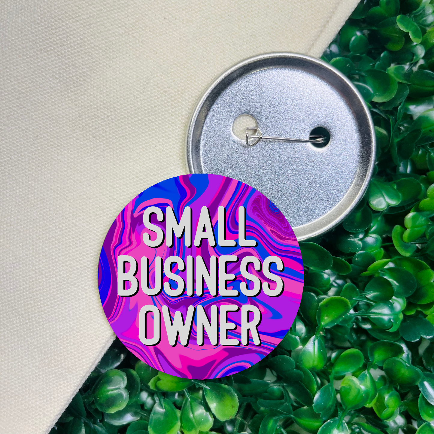 Small Business Owner Button