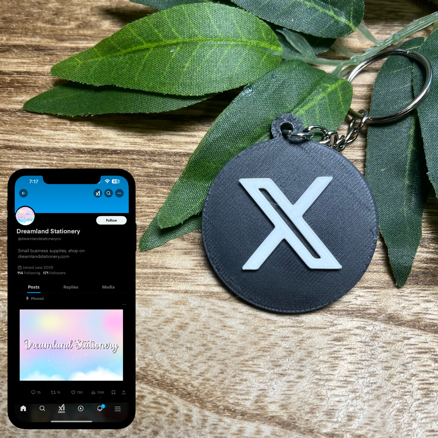 X Smart Keychain