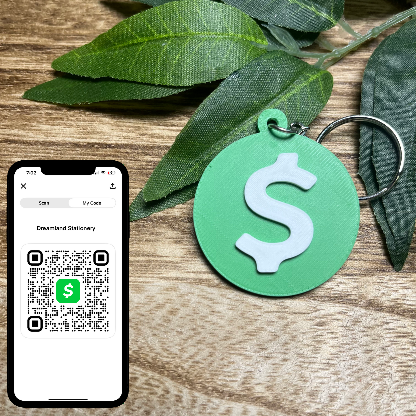 Cash App Smart Keychain