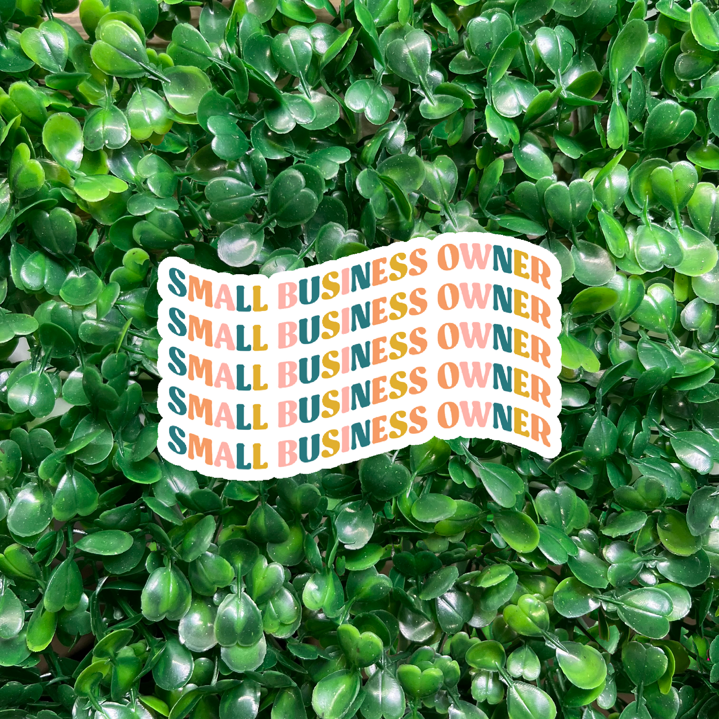 Small Business Owner Sticker