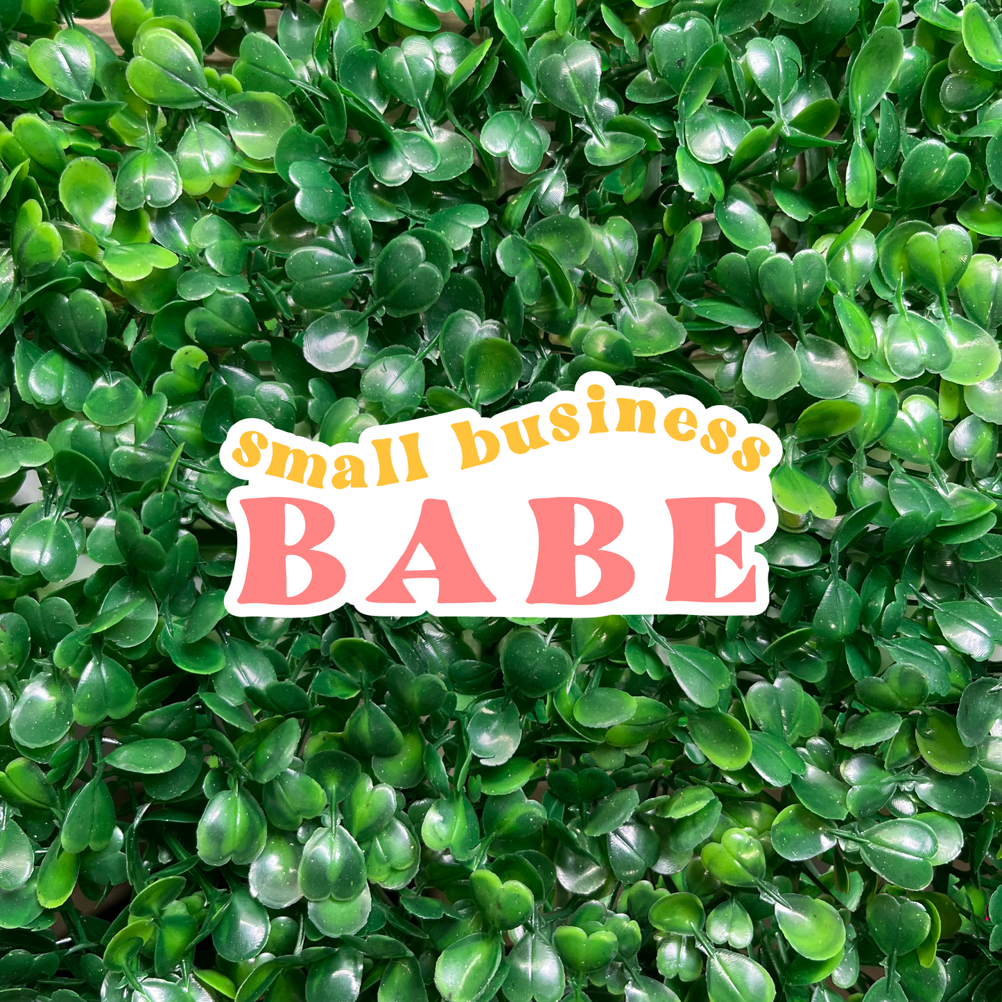 Small Business Babe Sticker