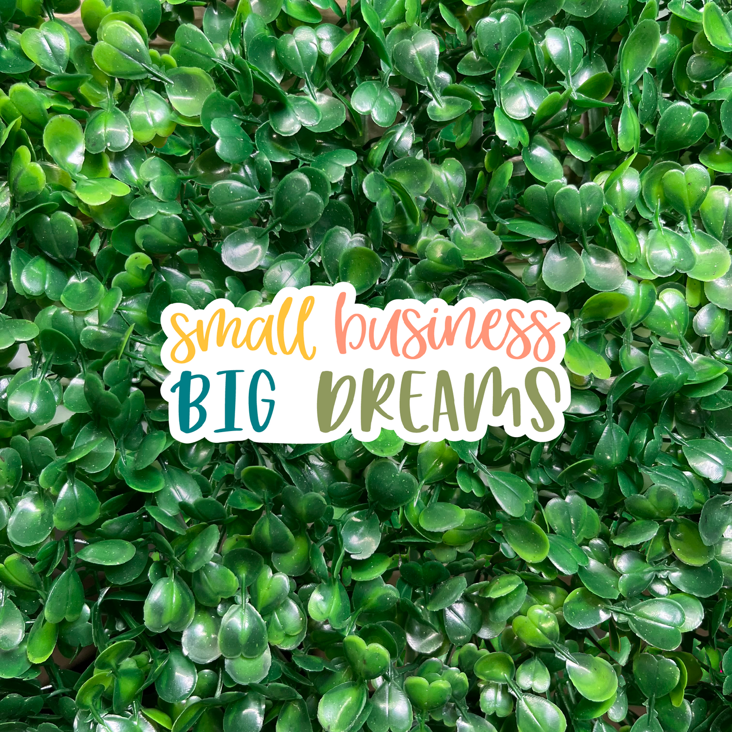 Small Business Big Dreams Sticker