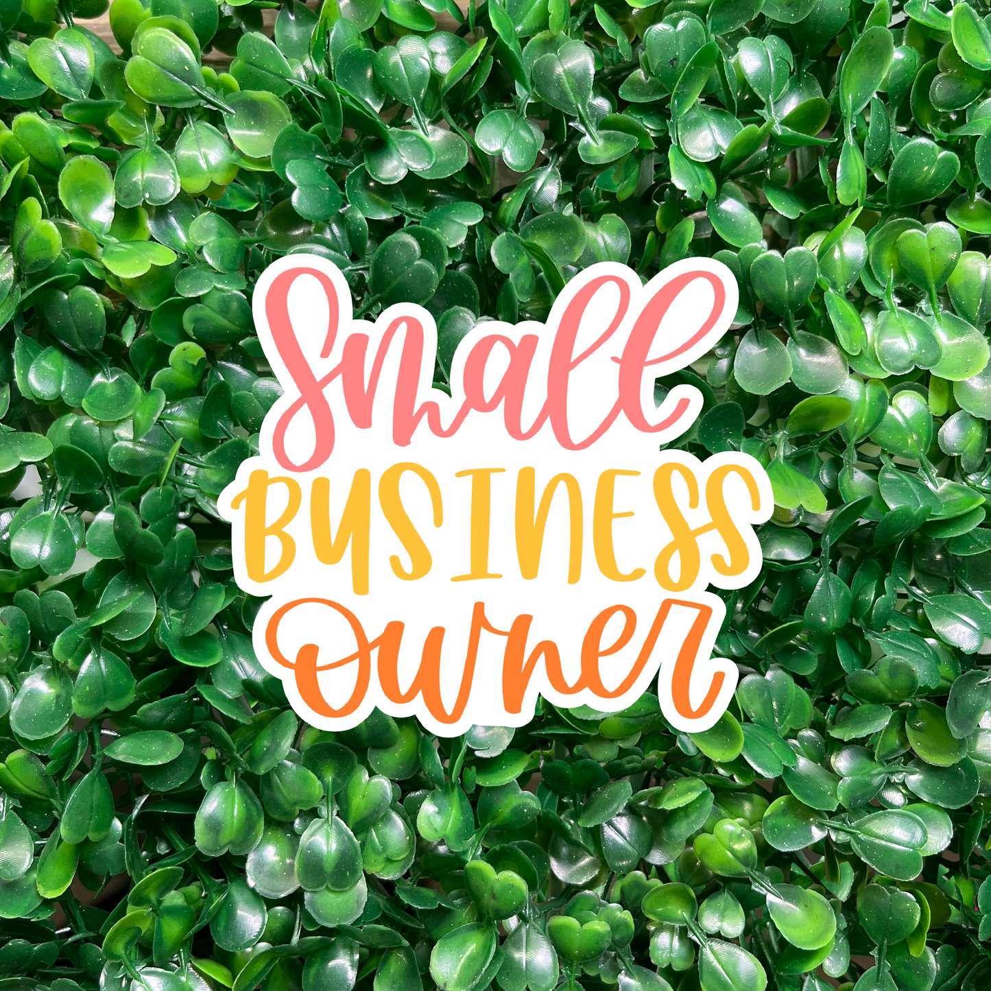 Small Business Owner Sticker