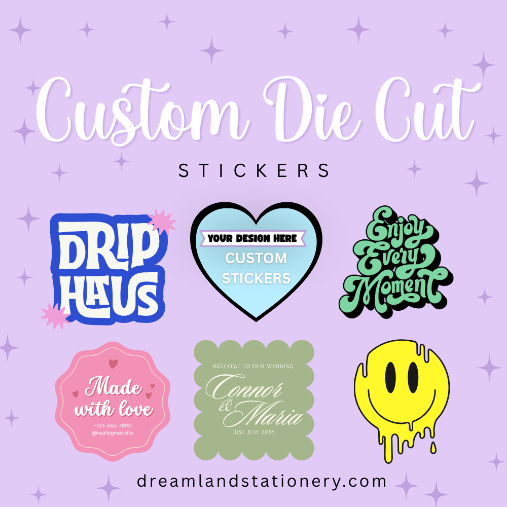 Custom Die Cut Stickers