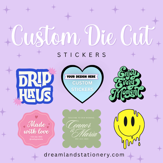 Custom Die Cut Stickers