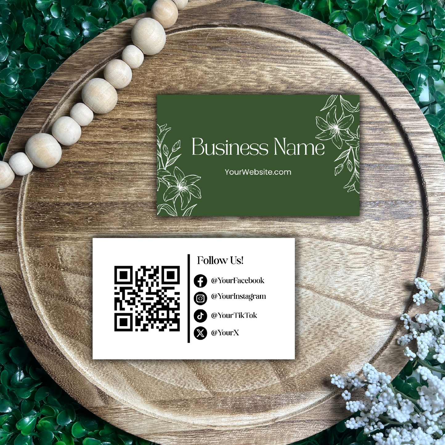 Green Business Cards