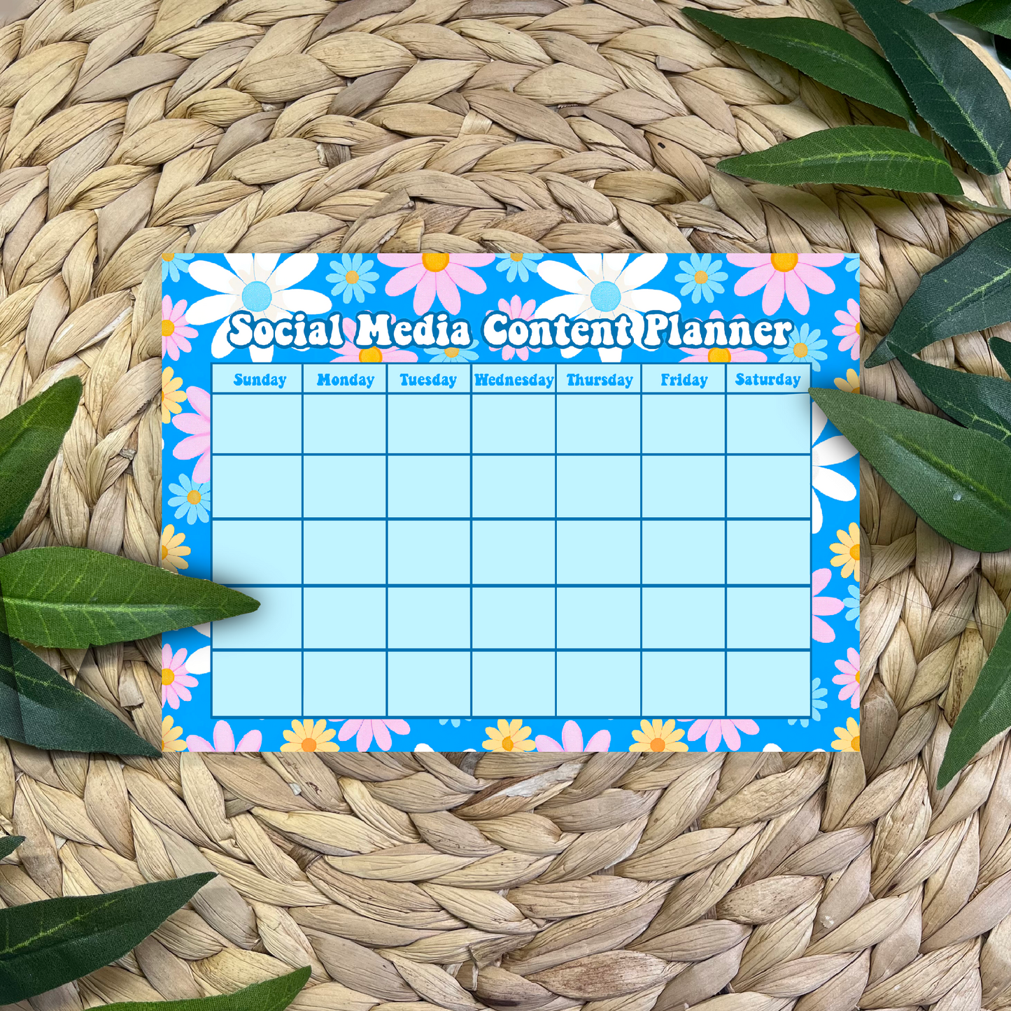 Small Business Monthly Content Planner