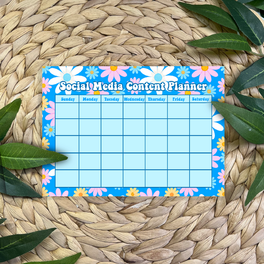 Small Business Monthly Content Planner