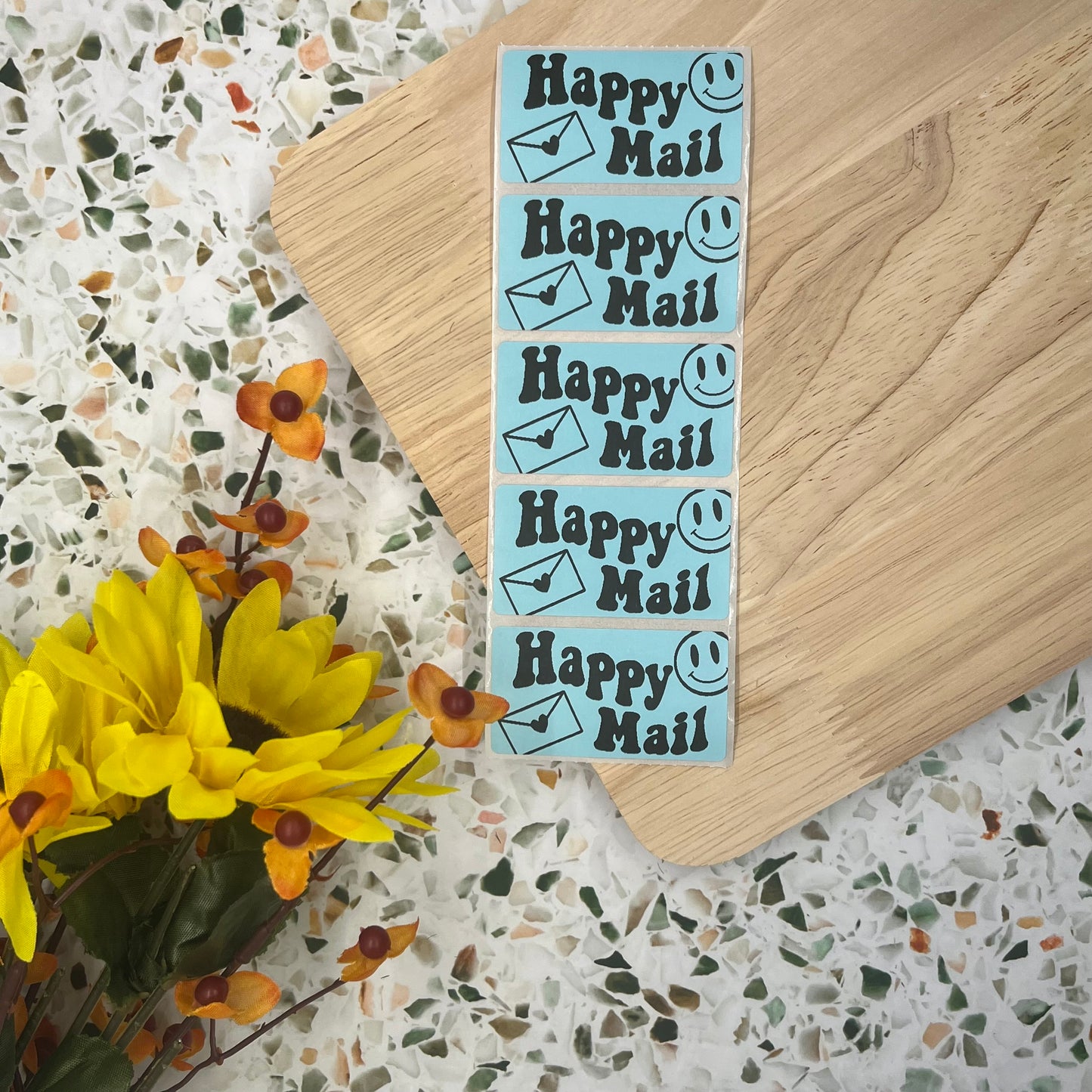 Happy Mail Packaging Sticker