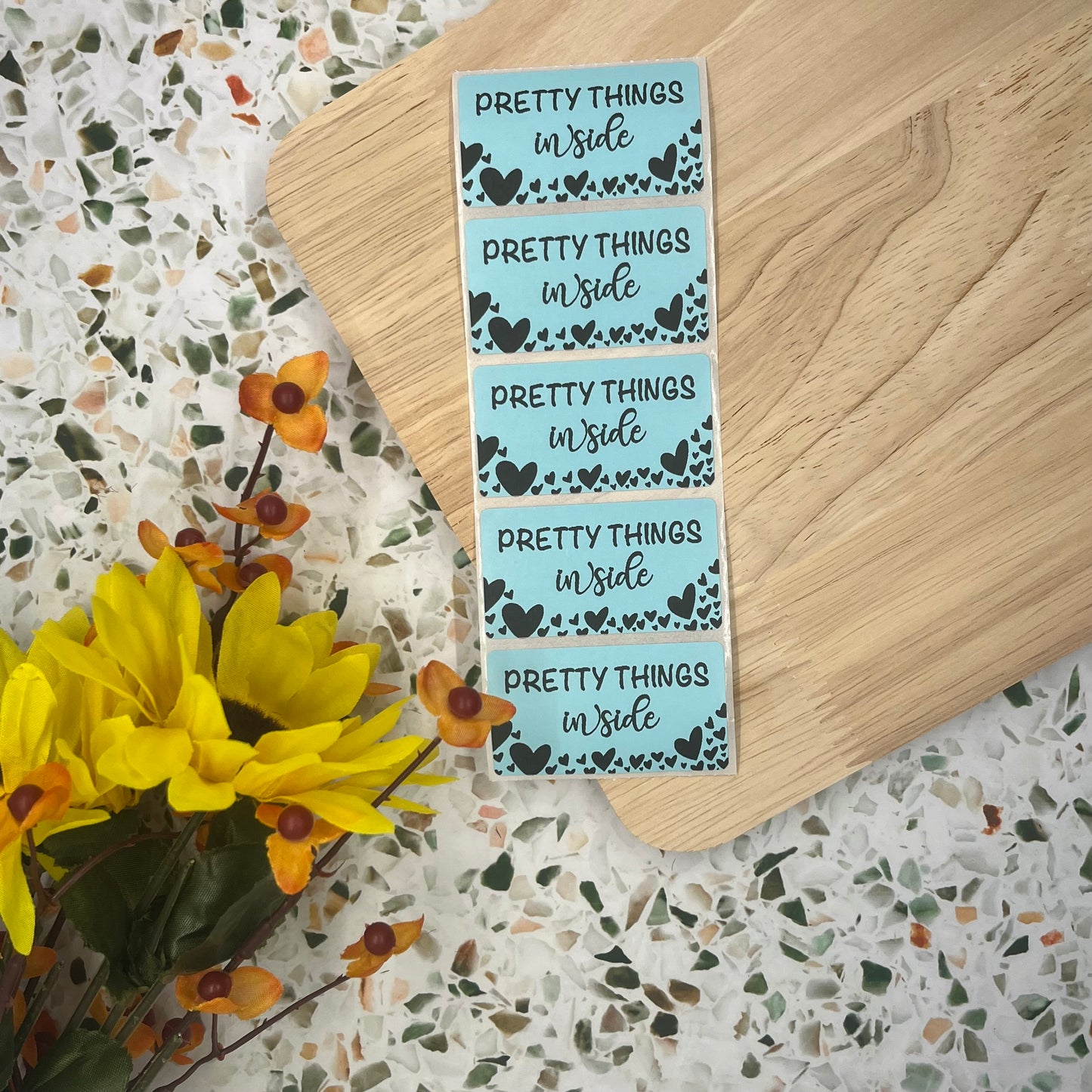 Pretty Things Packaging Sticker