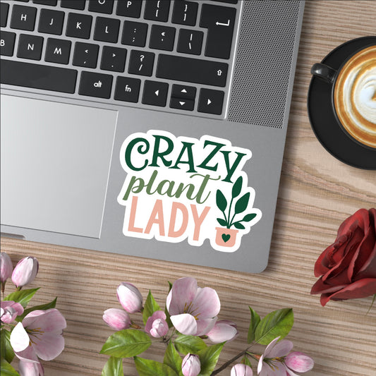 Crazy Plant Lady Sticker