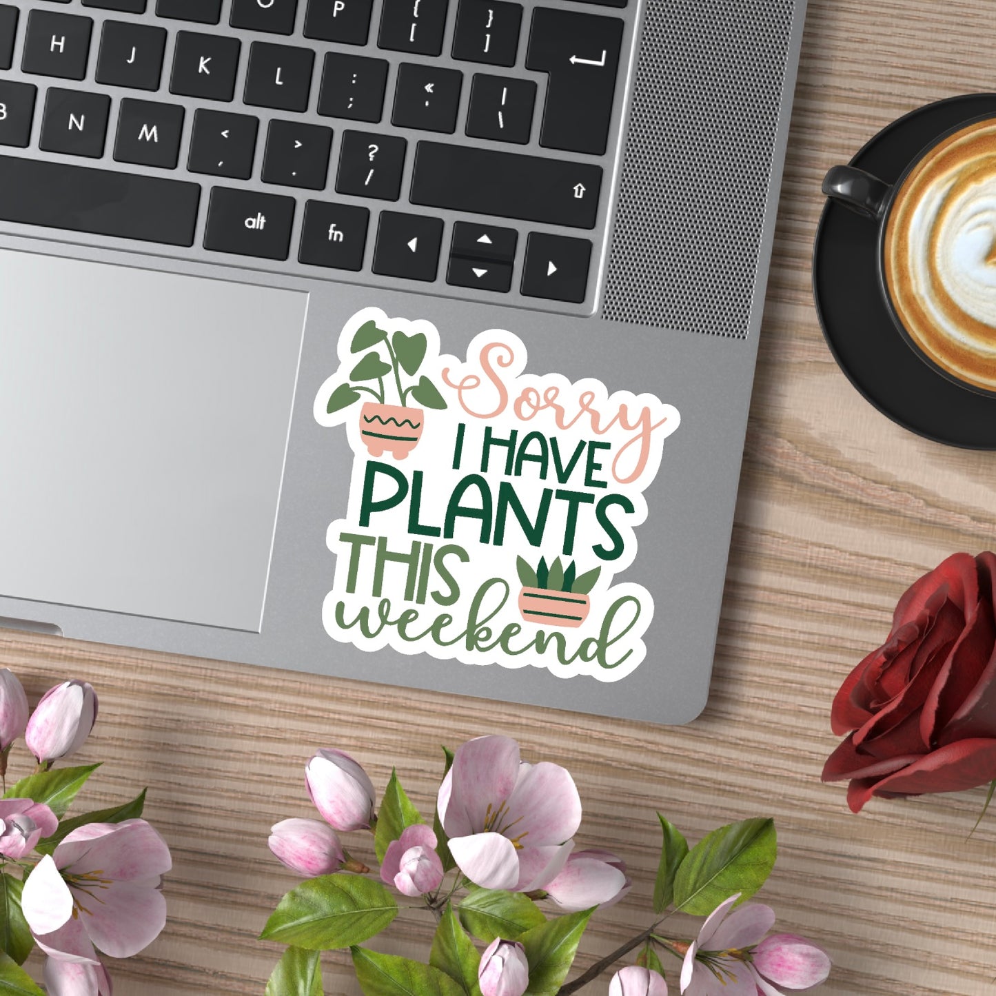 Weekend Plants Sticker