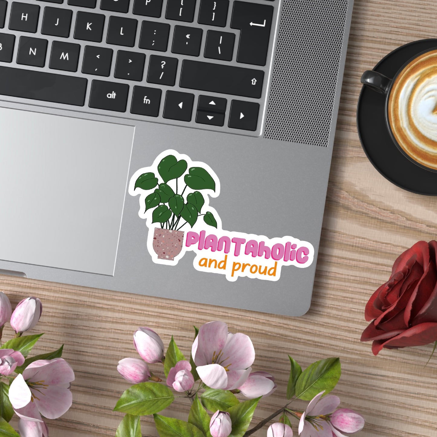 Plantaholic Sticker