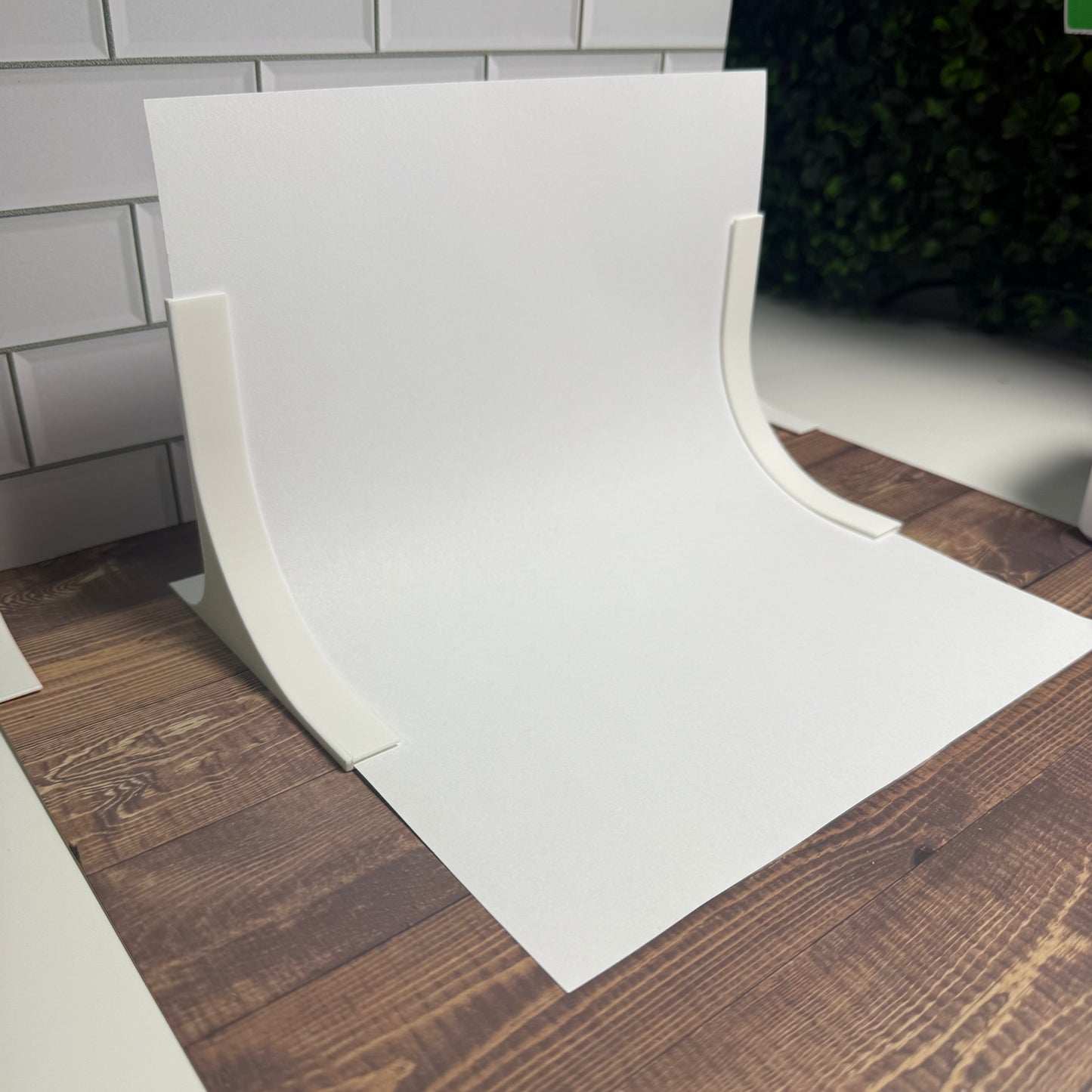 Cardstock Backdrop Stand