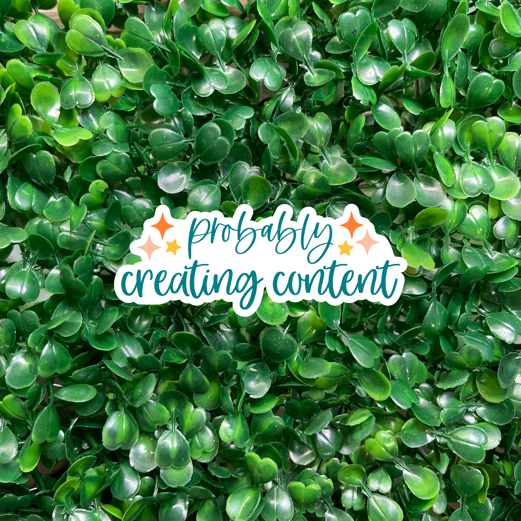Conten Sticker Creating Content Sticker – Dreamland Stationery