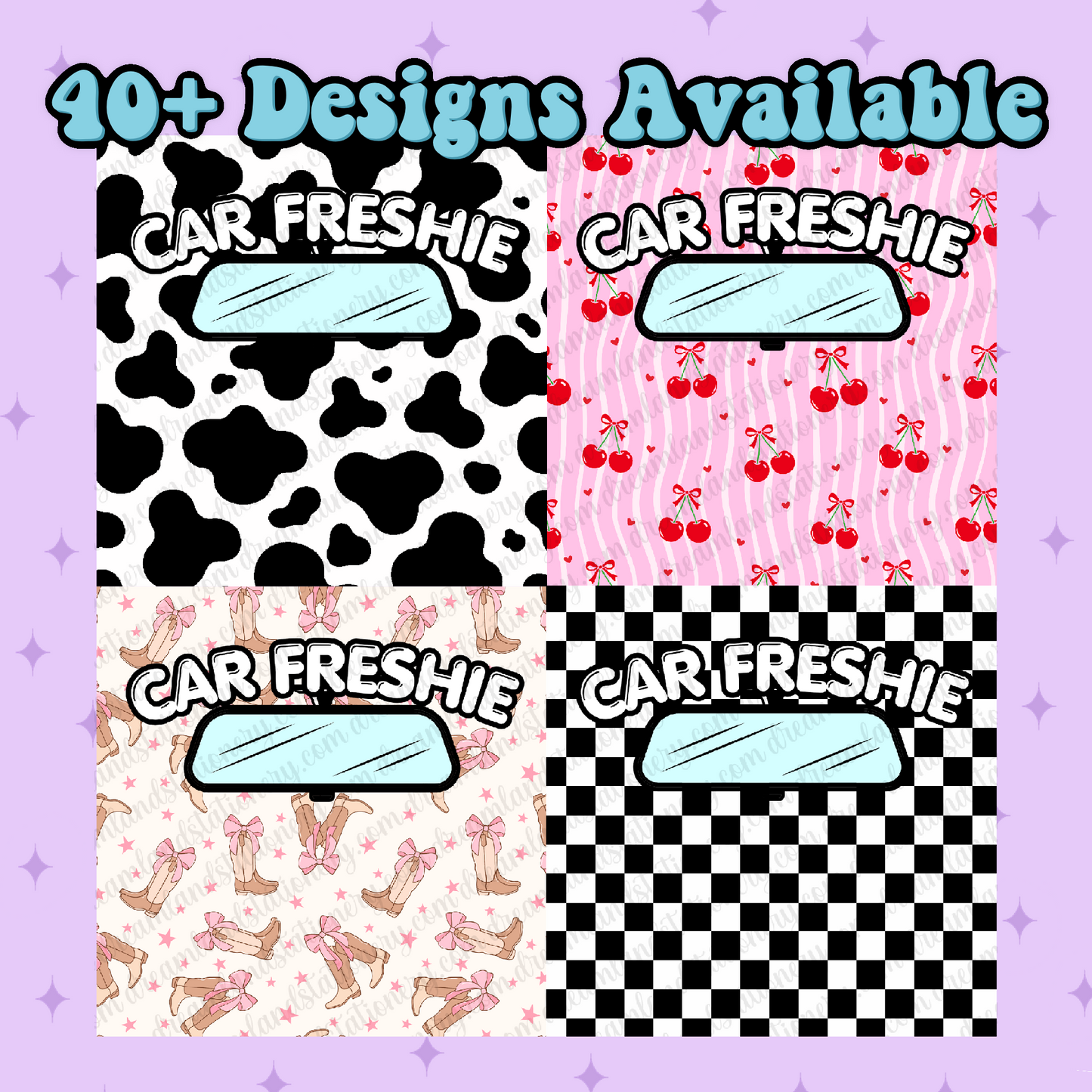 Car Freshie Bag Insert
