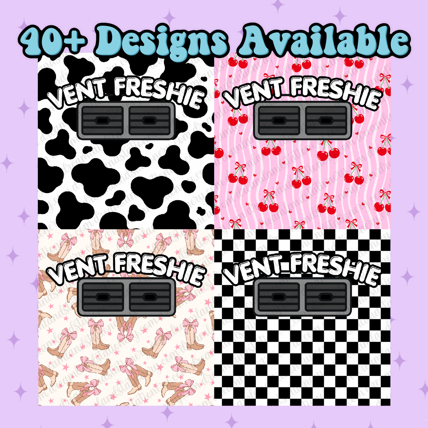 Vent Car Freshie Bag Insert